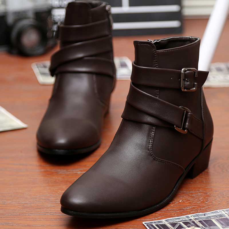 Fashion Men's Leather Boots 6 Fashion Men's Leather Boots
