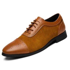 Men British business casual shoes