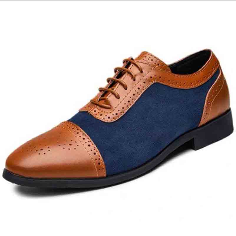 Men British business casual shoes