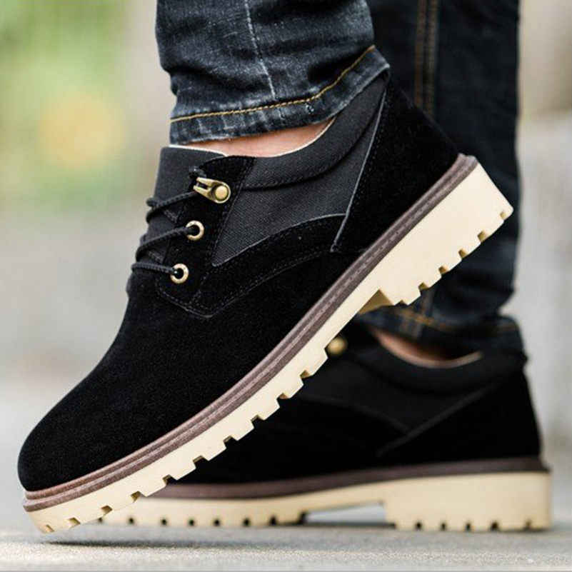 Men business fashion leather shoes 4