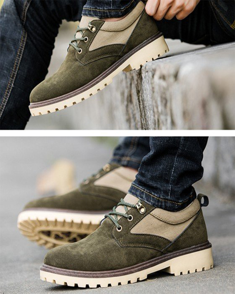 Men business fashion leather shoes 8