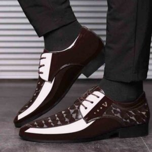 Men fashion business shoes
