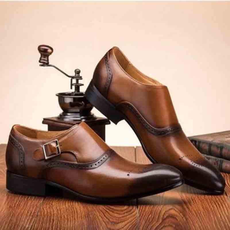 Men fashion casual Bullock shoes 4