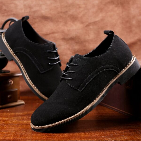 Men's Pu Suede Leather shoes 5