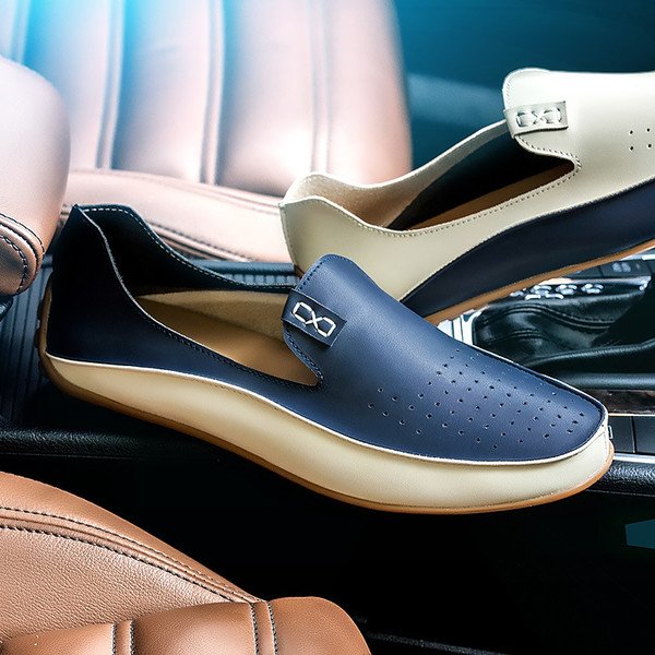 Men's casual leather shoes 3