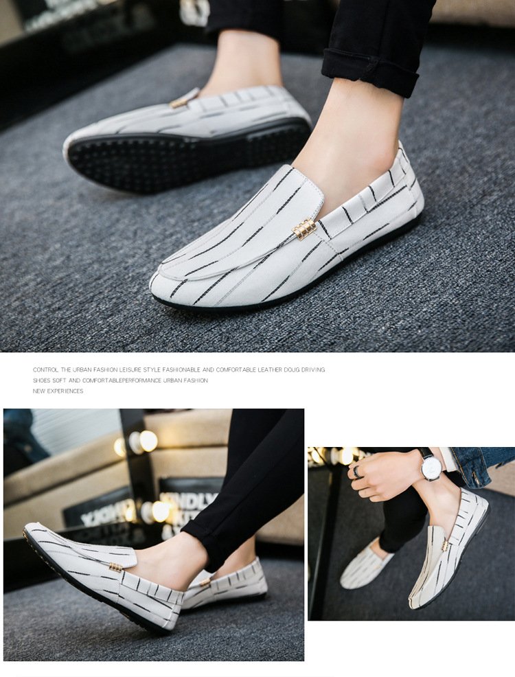 Mens' stripes shoes 7
