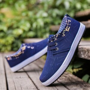 Spring and summer men’s breathable canvas shoes