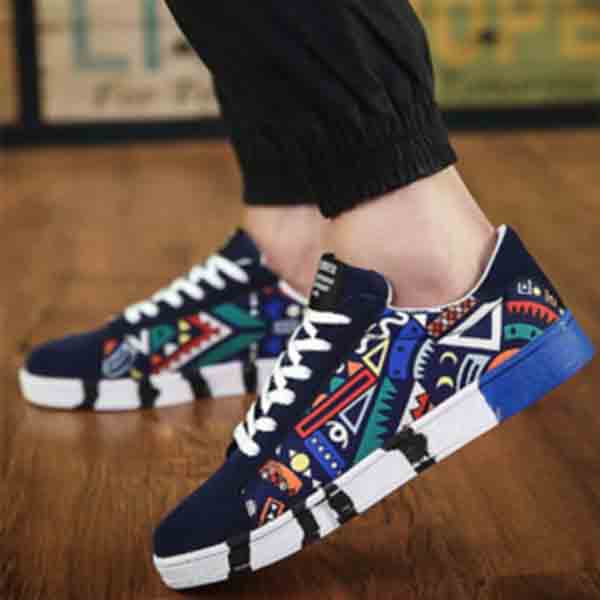 Spring men's casual, trendy, canvas, sports, shoes 1a