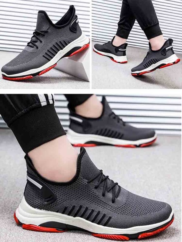 Wear resistant running breathable shoes 4