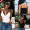 Women Fashion Halter Straps Vest (5)